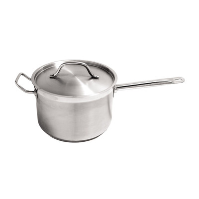 CAC China S3AP-10H 10 Qt. Stainless Steel Saucepan (2 Each Per Case)