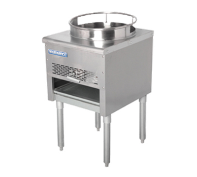 Turbo Air TAWR-16-NG 17.88" Natural Gas Wok Range - 25,000 BTU