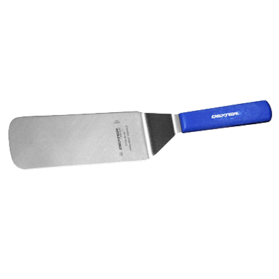 Dexter 19693H 8" Stainless Steel Cool Blue Grill Turner