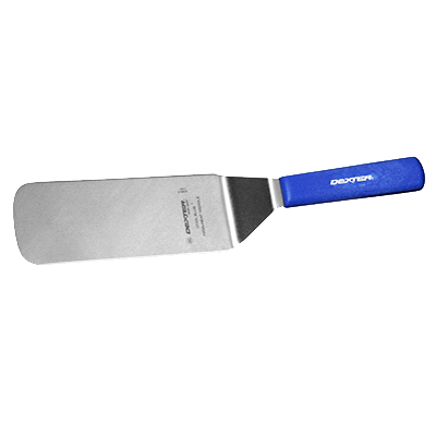 Dexter 19693H 8" Stainless Steel Cool Blue Grill Turner
