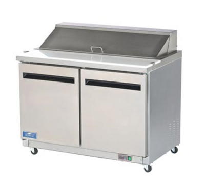 Arctic Air AST48R 48.25" W Two-Section Three Door Sandwich or Salad Prep Table