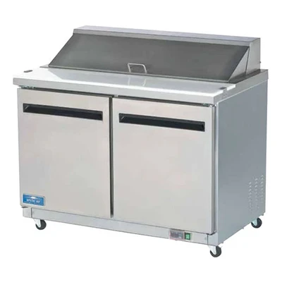 Arctic Air AST48R 48.25" W Two-Section Three Door Sandwich or Salad Prep Table