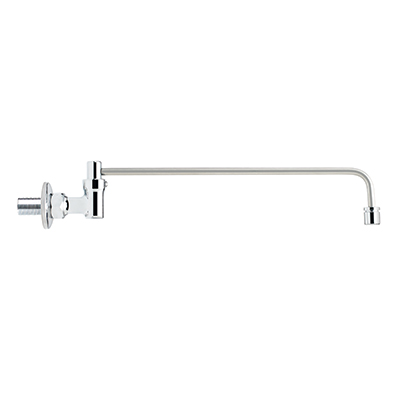 Krowne 13-222L Silver Series Wall Mount 3/8" Wok Range with 12" Swing Spout