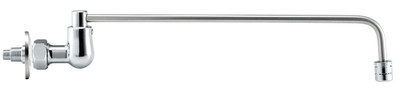 Krowne 13-222L Silver Series Wall Mount 3/8" Wok Range with 12" Swing Spout