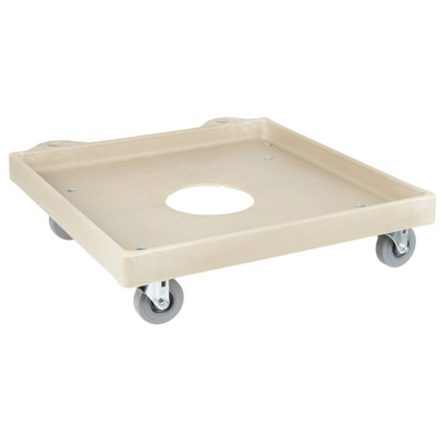 Vollrath 52290 Beige Dolly Dish Rack With Handle