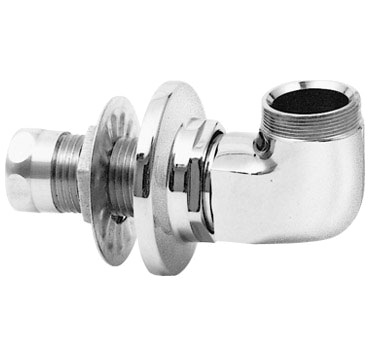 Fisher 3900 1/2" Slip Joint Brass Faucet Base With Swivel Outlet