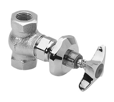 Fisher 13676 1/2" F Concealed Shut-Off Valve With Right Hand Swivel Stem &amp; Cross Handle