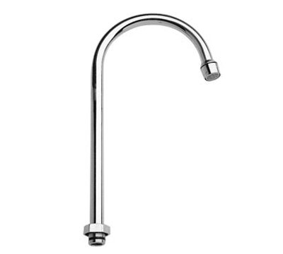 Fisher 3968 Brass Gooseneck Spout Assembly With 6" Swivel Gooseneck Spout 2.2 GPM