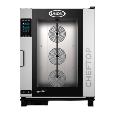 Unox XAVC-10FS-HPL 20 Hotel Size Pan Left-to-Right Door Opening Electric ChefTop MIND.Maps Plus Combi Oven - 440-480 Volts
