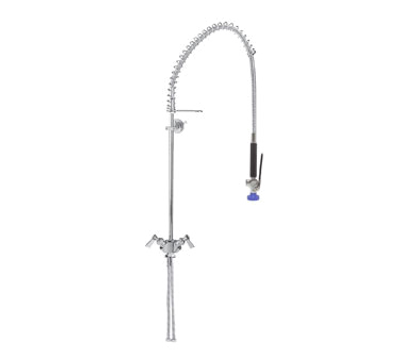 Fisher 21110 Single-Deck Dual Control Valve Pre-Rinse Faucet Assembly