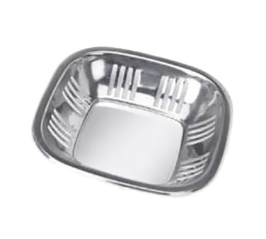 Eastern Tabletop 9340
Stainless Steel
Square
Bread Basket