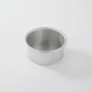 American Metalcraft 3806 6" x 3" Aluminum Cake Pan