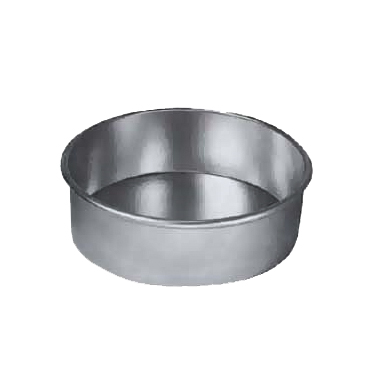 American Metalcraft 3807 7&quot; x 3&quot; Aluminum Cake Pan
