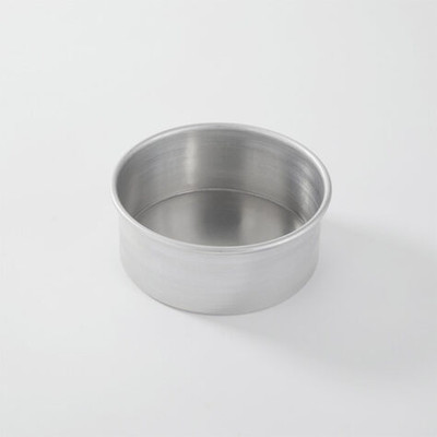 American Metalcraft 3807 7" x 3" Aluminum Cake Pan