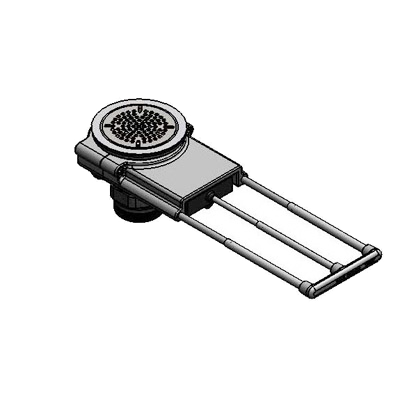 T&amp;S Brass B-3992-5X Modular Waste Drain Valve with pull handle 3-1/2&quot;