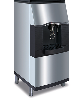 Manitowoc SFA192 Vending Ice Dispenser With Built-In Water Valve Touchless Lever Floor Model 22"W