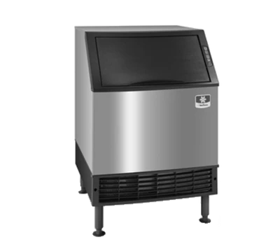 Manitowoc UYF0140A 90 Lbs. Bin Air Cooled Half Dice Cube NEO Undercounter Ice Maker - 115 Volts