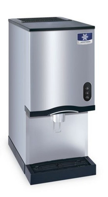Manitowoc CNP0201A-L 16.25" W Air Cooled Countertop Nugget Style Lever Activated Dispensing Ice Maker and Water Dispenser - 115 Volts