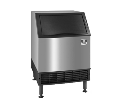 Manitowoc UYP0140A 90 Lbs. Bin Air Cooled Half Dice Cube NEO Undercounter Ice Maker - 230 Volts