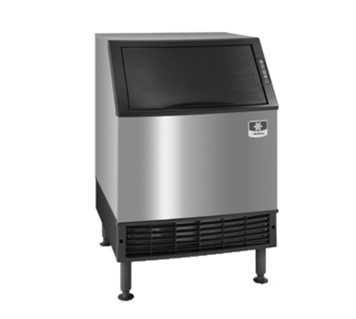 Manitowoc UYP0140A 90 Lbs. Bin Air Cooled Half Dice Cube NEO Undercounter Ice Maker - 230 Volts