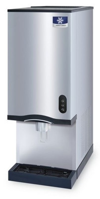 Manitowoc CNP0202A-L 16.25" W Air Cooled Countertop Nugget Style Lever Activated Dispensing Ice Maker and Water Dispenser - 115 Volts
