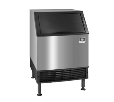Manitowoc UYF0240A 90 Lbs. Bin Air Cooled Half Dice Cube NEO Undercounter Ice Maker - 115 Volts
