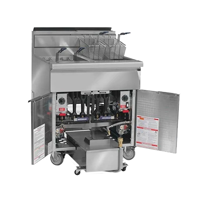 Imperial IFSSP-550-LP Liquid Propane Stainless Steel Fryer - 70,0000 BTU