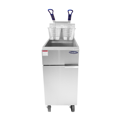 Atosa ATFS-40-NG 40 Lbs. Natural Gas CookRite Fryer - 102,000 BTU