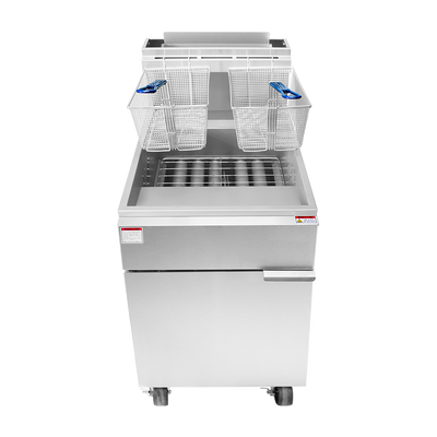 Atosa ATFS-75-LP 75 Lbs. Liquid Propane CookRite Fryer - 150,000 BTU