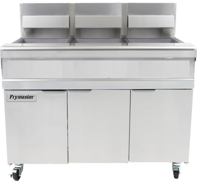 Frymaster MJ350-LP 50 Lbs. Stainless Steel Liquid Propane Frymaster Performance Fryer - 366,000 BTU