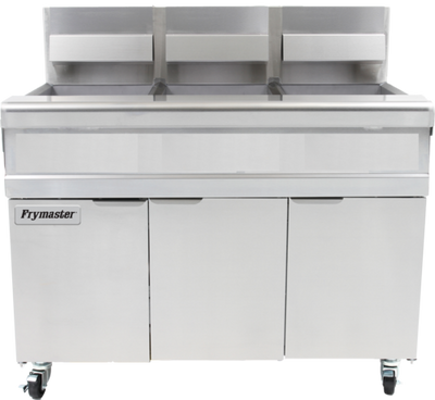 Frymaster MJ350-NG 50 Lbs. Stainless Steel Natural Gas Frymaster Performance Fryer - 366,000 BTU