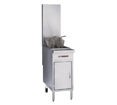 Southbend P16C-PF45 Gas Stainless Steel Platinum Fryer Heavy Duty Range Match - 110,000 BTU