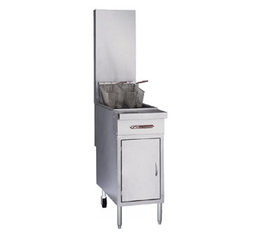 Southbend P16C-PF45 Gas Stainless Steel Platinum Fryer Heavy Duty Range Match - 110,000 BTU