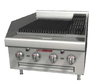 Southbend HDC-48-NG 48" Natural Gas Countertop Charbroiler - 160,000 BTU