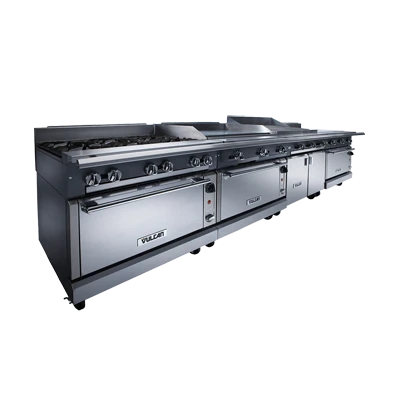 Vulcan VGM24B-NG 24" W Stainless Steel Natural Gas V Series Heavy Duty Range - 60,000 BTU
