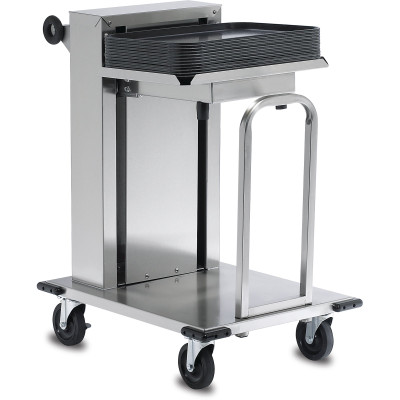 Dinex DXPIDT1C1418 14" x 18" Mobile Tray Dispenser