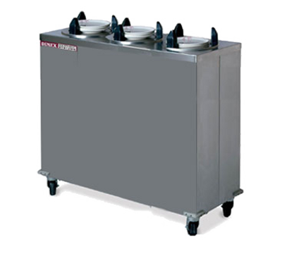 Dinex DXPIDPH3E0912 9-1/8" Heated Plate Dispenser