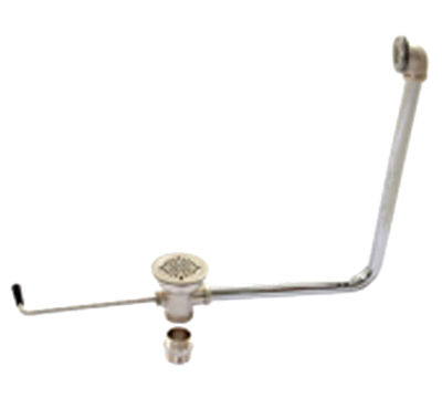 Eagle Group 341190 2" NPS Connection & Overflow Twist Handle Drain