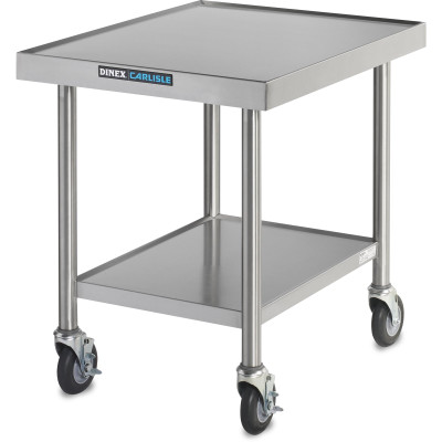 Dinex DXPICTABLEM 30"W x 24"D x 30-1/8"H 14 Gauge/304 Stainless steel Top Workstation