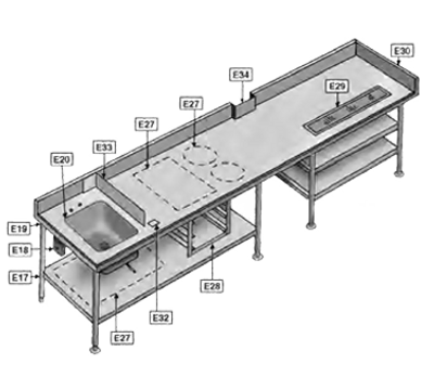 Eagle Group E28 6 Pairs Angle Slides