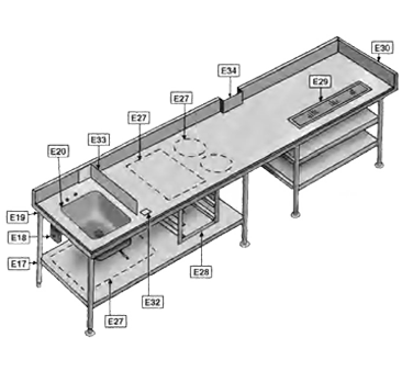 Eagle Group E28 6 Pairs Angle Slides