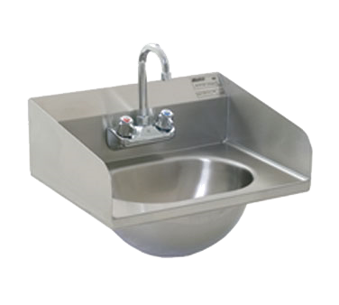 Eagle Group HSA-10-F-LRS 13-1/2" Hand Sink Wall Mount