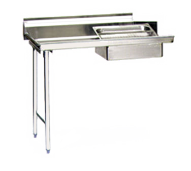 Eagle Group SDTL-84-16/3 84"W X 30"D X 43-1/2"H Overall Soiled Dishtable With Straight Design