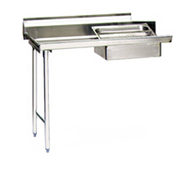 Eagle Group SDTL-84-16/3 84"W X 30"D X 43-1/2"H Overall Soiled Dishtable With Straight Design