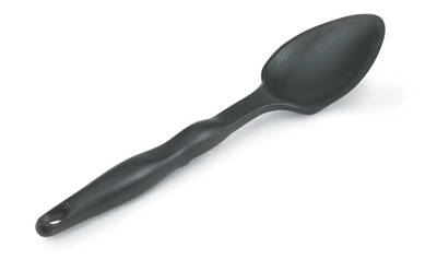 Vollrath 5284220 13-1/4" Black Nylon Solid Spoon