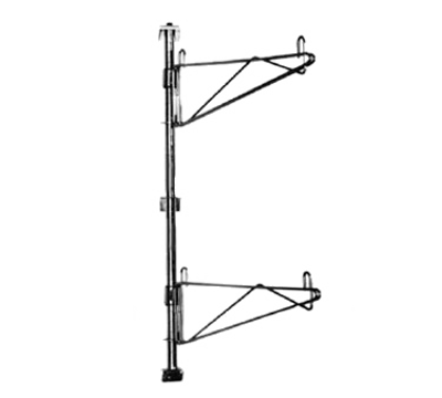 Eagle Group PWE14-2C 14&quot; Post Wire Wall Mounts Prepackaged End Unit