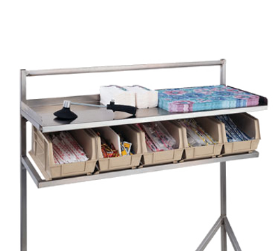 Dinex DXPTMP30-240 14-3/4&quot; x 8-1/4&quot; x 7&quot; TMP Plastic Bin