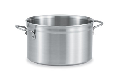 Vollrath 77780 4.50 Qt. Aluminum or Stainless Steel Tribute 3-ply Sauce Pot