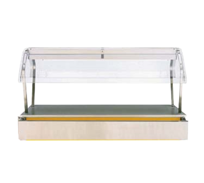Vollrath 36302 60&quot;W Stainless Steel Classic Economy Buffet Breath Guard