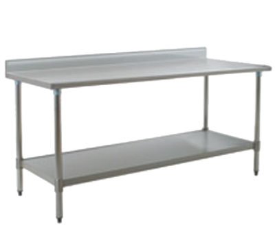 Eagle Group T3084SEB-BS 84"W x 30"D Series Work Table Stainless Steel